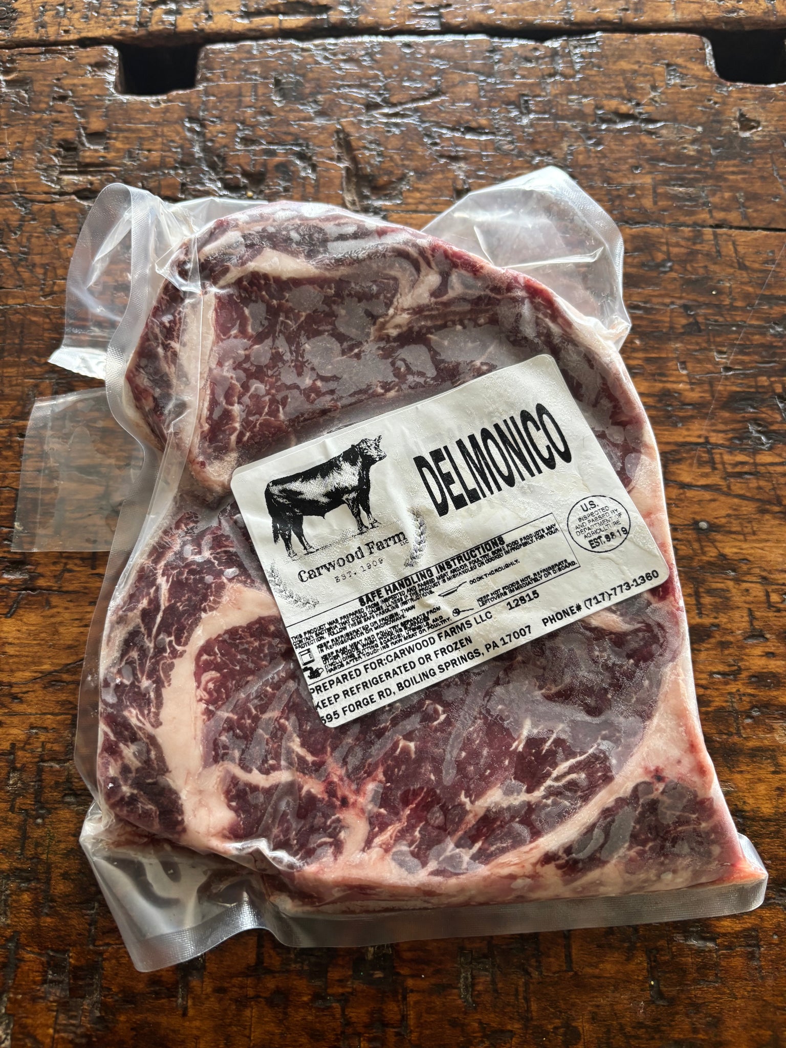 Carwood Delmonico Steaks